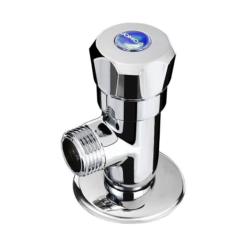 Nine Pastoral Triangle Valve Hot and cold water hardware Fast open copper Eight Gate Valve Fast open copper lead-free hot and cold 74056-156 1C-1