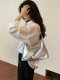 ກະເປົ໋າ crossbody ບ່າໜຶ່ງສີເງິນສຳລັບຜູ້ຍິງ 2026 ກະເປົາແຟຊັນຊັ້ນສູງ ຍອດນິຍົມສຸດຫຼູຫຼາ niche