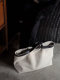 Old Money Style Denim Canvas Tote Bag Women's 2026 New Trendy Large Capacity Portable Crossbody Work Commuting Bag