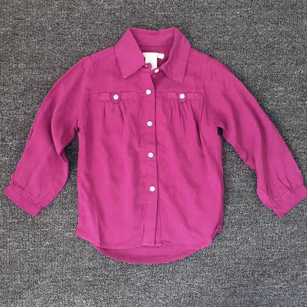 Chemise fille à manche longue - Ref 2086787 Image 5