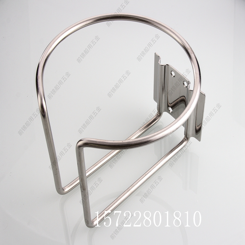 Household car water kettle insulation cup holder Car marine thermos holder water cup holder fixing bracket stainless steel 304