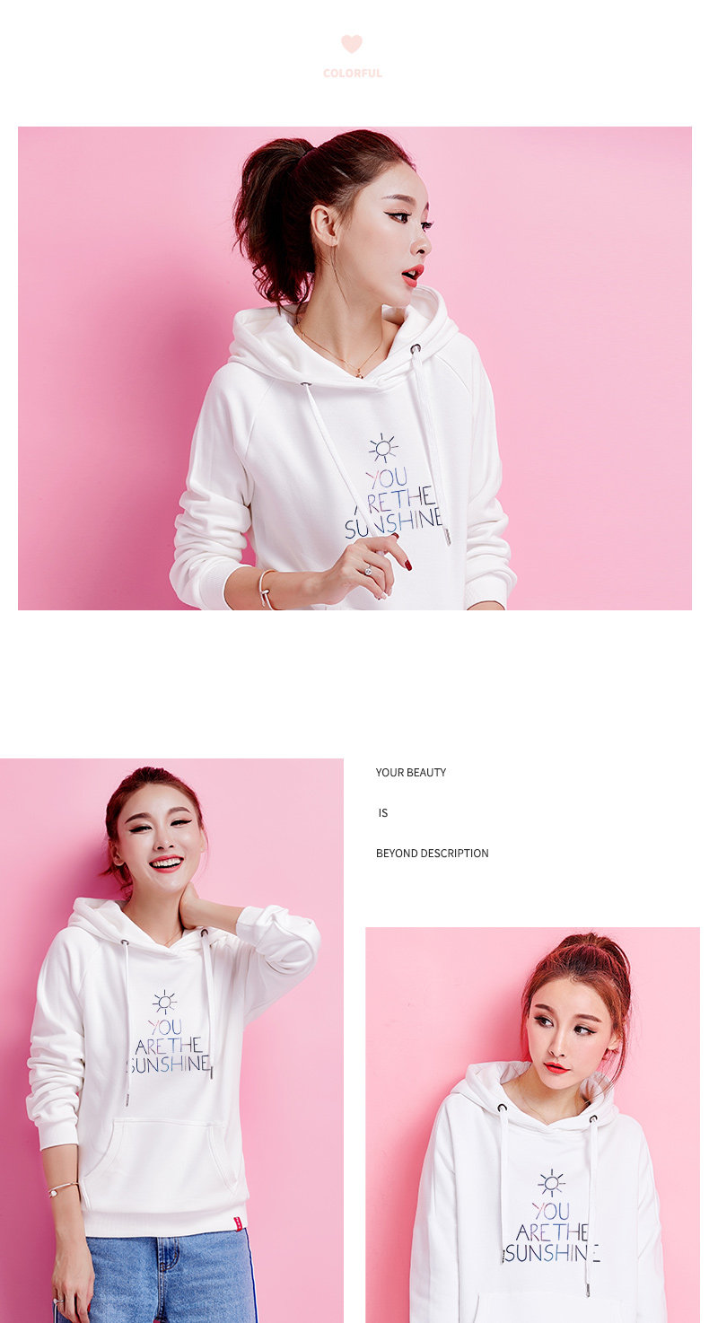 Sweatshirt femme en Coton - Ref 3214117 Image 13