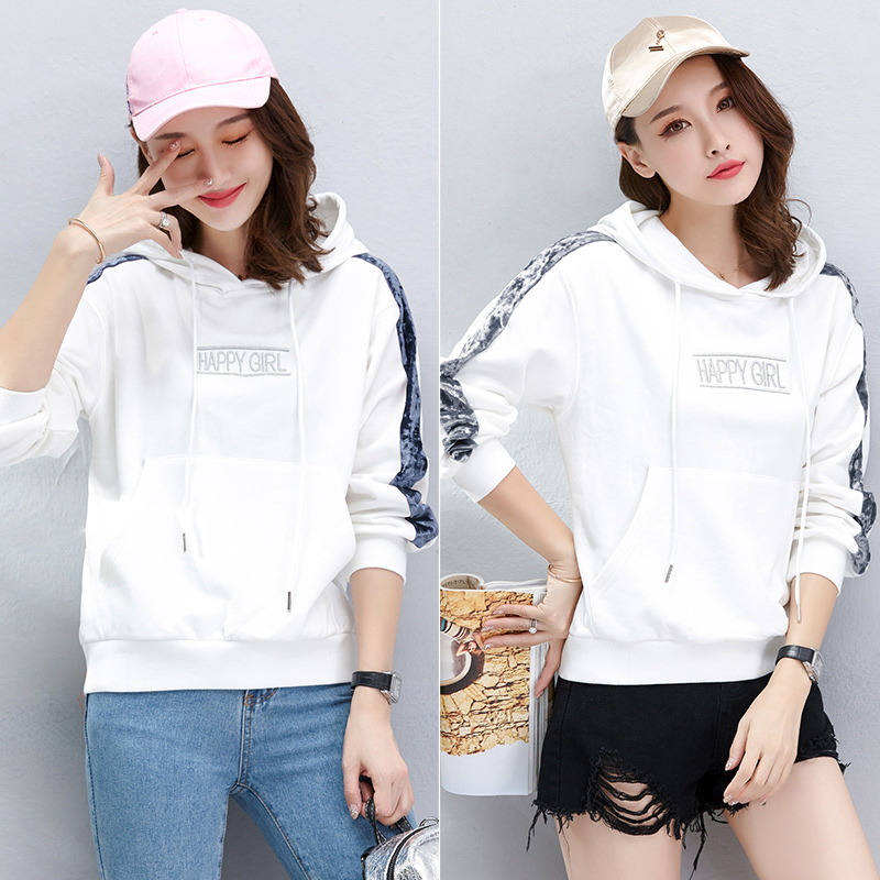 Sweatshirt femme en Coton - Ref 3217347 Image 5