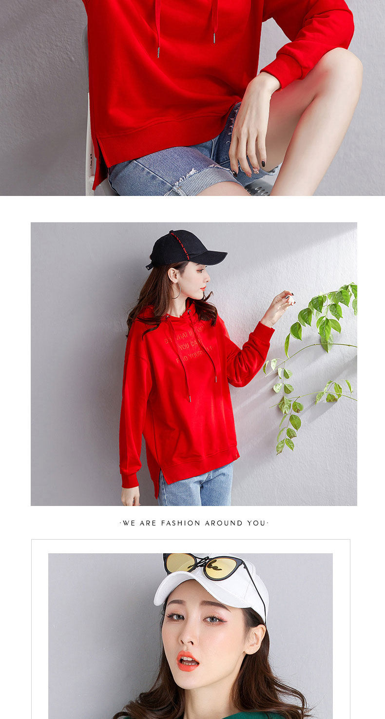 Sweatshirt femme en Coton - Ref 3215300 Image 22