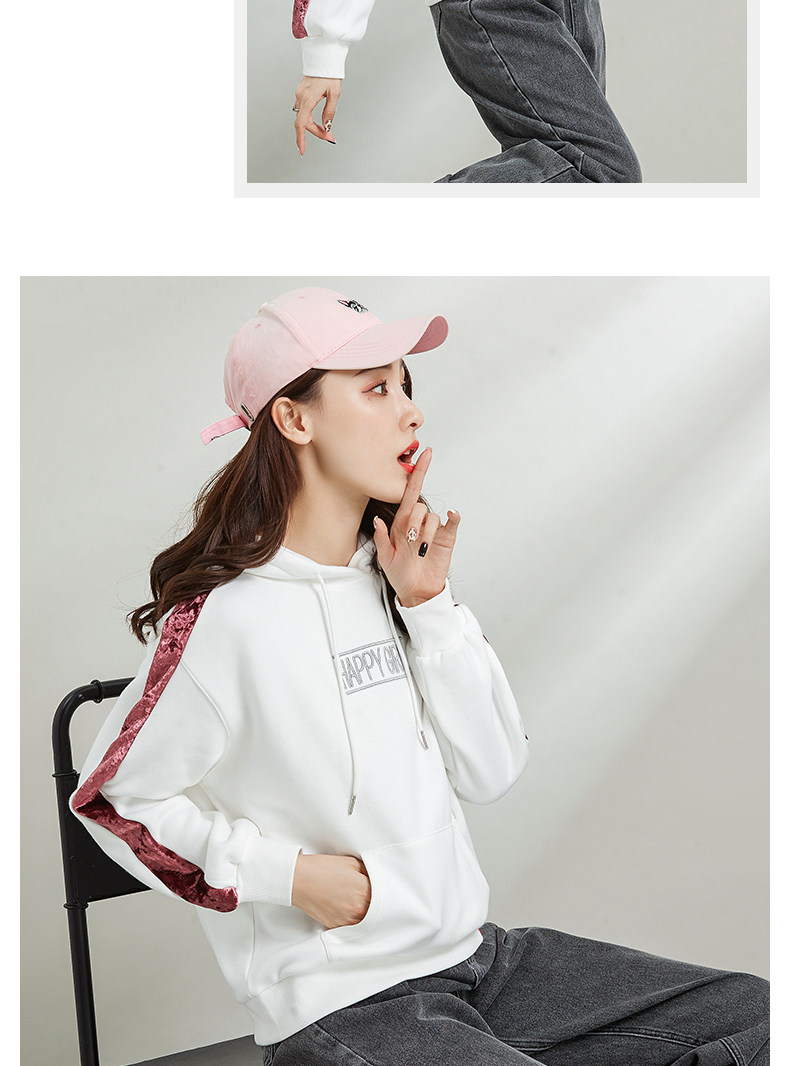 Sweatshirt femme en Coton - Ref 3216171 Image 14