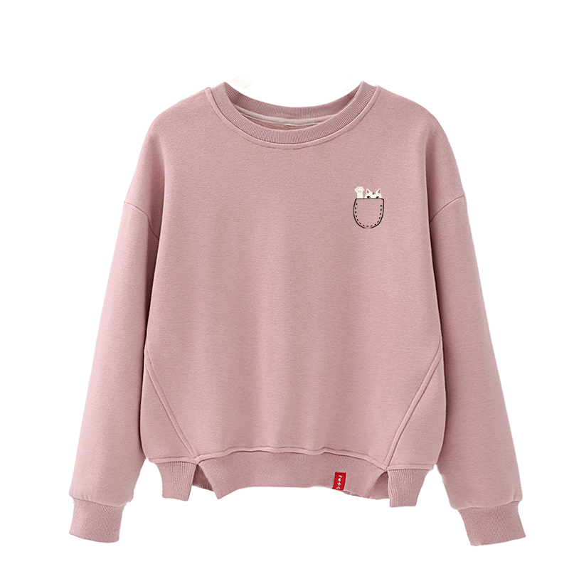Sweatshirt femme en Coton - Ref 3216770 Image 5