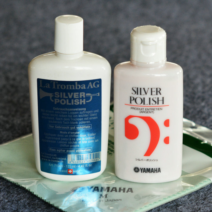 Swiss La Tromba American BLITZ lightning flute trumpet clarinet saxophone wipe silver paste water cloth stick