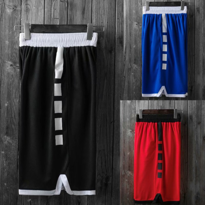 Sports Shorts Men's Basketball Pants Street Ball Trend Speed Dry Training Woman Loose Over Knee 3 Plus 1 50% Pants Hip Hop Pants