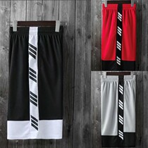 Basketball pants mens shorts quick-drying street hip-hop tide women sports elite aj loose training over the knee five-point pants