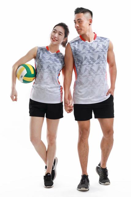 ຊຸດກິລາ Volleyball Uniform ກິລານັກສຶກສາວິທະຍາໄລການແຂ່ງຂັນການຝຶກອົບຮົມ volleyball ເຄື່ອງແບບນັກຮຽນຍິງ custom ແຂນສັ້ນ volleyball uniform