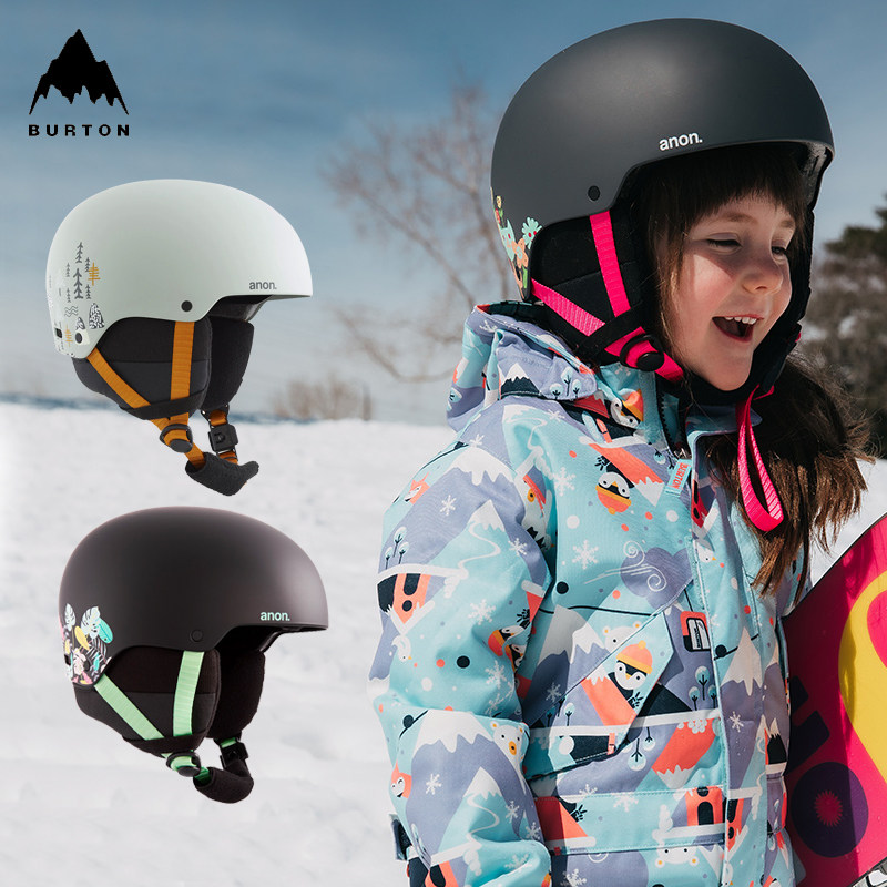 BURTON BURTON ANON Series RIME3 veneer children ski safety helmet Anti-fall skiing protective gear