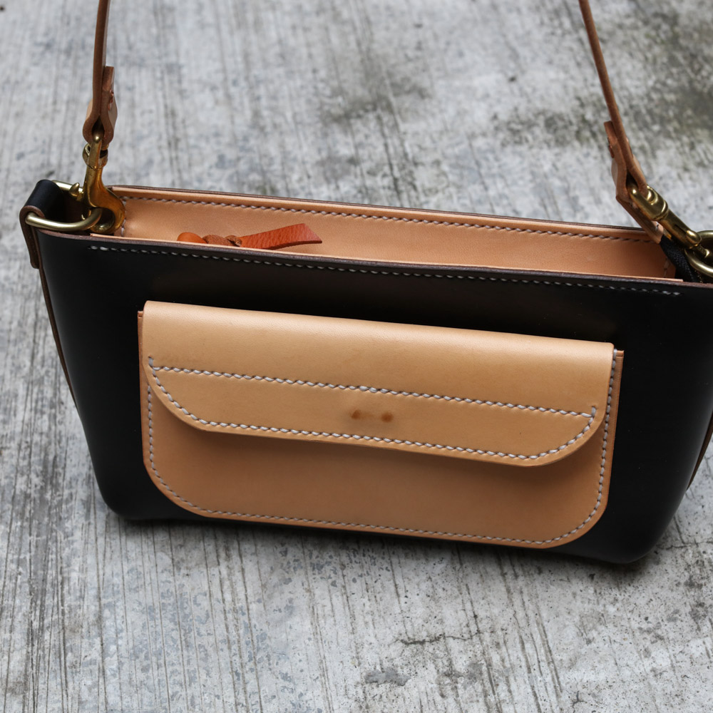 Play Leather Bereaved X Armpit Bag American Horween Satchel single shoulder bag customised personalized bronzed