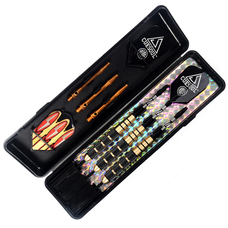 CUESOUL Q 獣 26g kim phi tiêu chuyên nghiệp kim nhôm phi tiêu chuyên nghiệp chống rơi phi tiêu hộp đặt - Darts / Table football / Giải trí trong nhà bảng phi tiêu nam châm