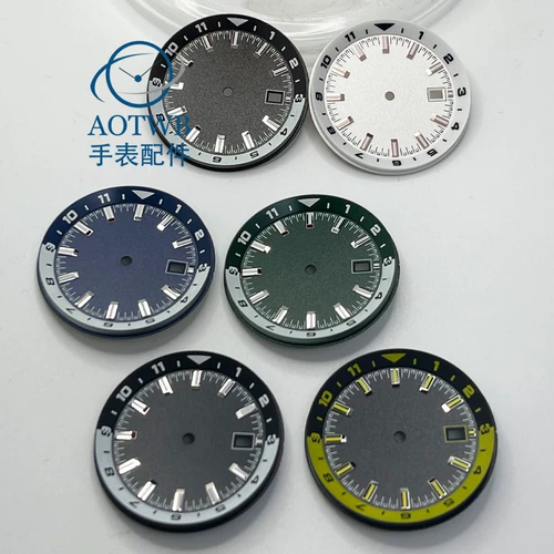 Часы, аксессуары, черный белый модифицированный циферблат, 36.5мм, 35A