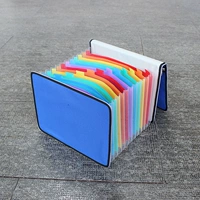 13 -layer темно -синий+цветная внутренняя страница