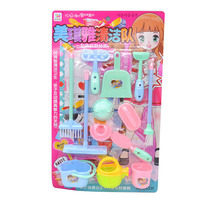 Cleaning team tool set house toy little girl sweeping mop simulation mop broom BX335