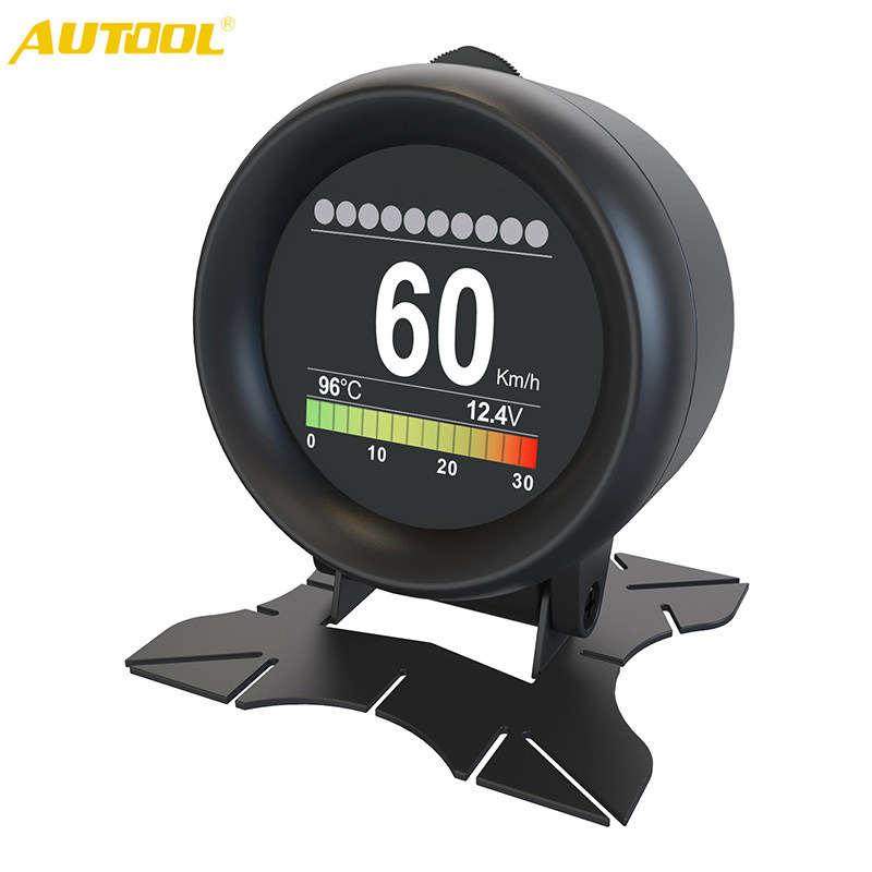 Car on-board HUD Hood Head Display Speed Water Temperature Turbine Monitoring Oil Consumption Instrument General OBD multifunction meter