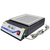 Tin furnace dip soldering machine soldering machine lead-free environmentally friendly constant temperature furnace hot tin rectangular small dip soldering machine desktop pure titanium
