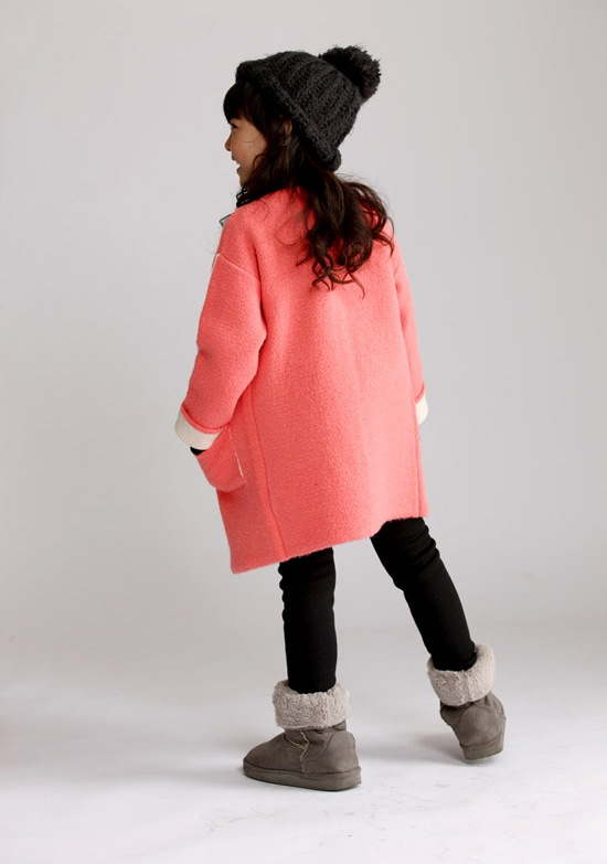 Manteau pour fille en cachemire - Ref 2161593 Image 20