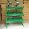 Fruit shelves Display shelves Supermarket 3-layer thickened side food store dried fruit shelves Convenience store fruit store vegetable shelves