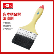Talent brush gray long hair black mane paint brush B#cleaning brush Pig brush oil brush Water-based oily hair brush oil brush