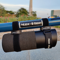 Muc-Blue fixed base Bluetooth speaker road car riding equipment bicycle travel bag Velcro strapping strap