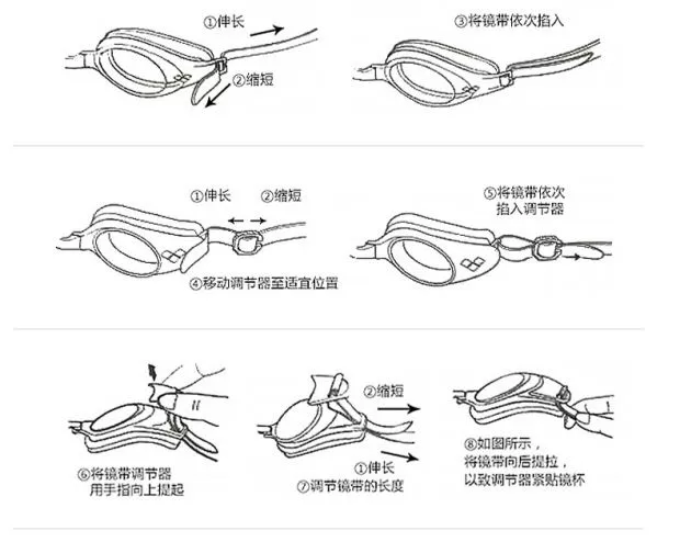 Kính bơi dành cho trẻ em Arena Arina AGL-700JE Kính bơi chống sương HD chuyên nghiệp nhập khẩu - Goggles