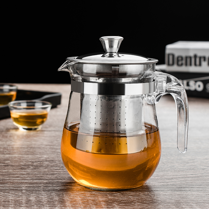 Heat resistant glass teapot tea set Float Teapot teapot Tea Cup Filter Liner Flower Teapot