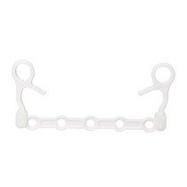 Five-piece clothes hang baby storage hangers Children adult drying clothes hang wardrobe cabinet space-saving plastic hangers