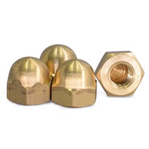 Copper cover type hexagonal nut lid shaped screw cap head nut cap round head screw cap cover M3M4M5M6M8M10M20