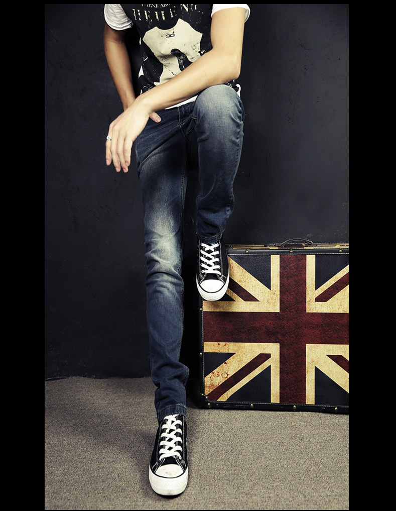 Jeans pour adolescent pieds Slim GURBAKS pour Quatre saisons - Ref 1485845 Image 13