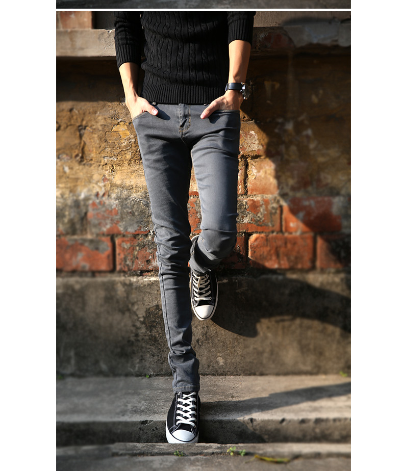 Jeans pour jeunesse pieds Slim GURBAKS pour printemps - Ref 1477824 Image 17