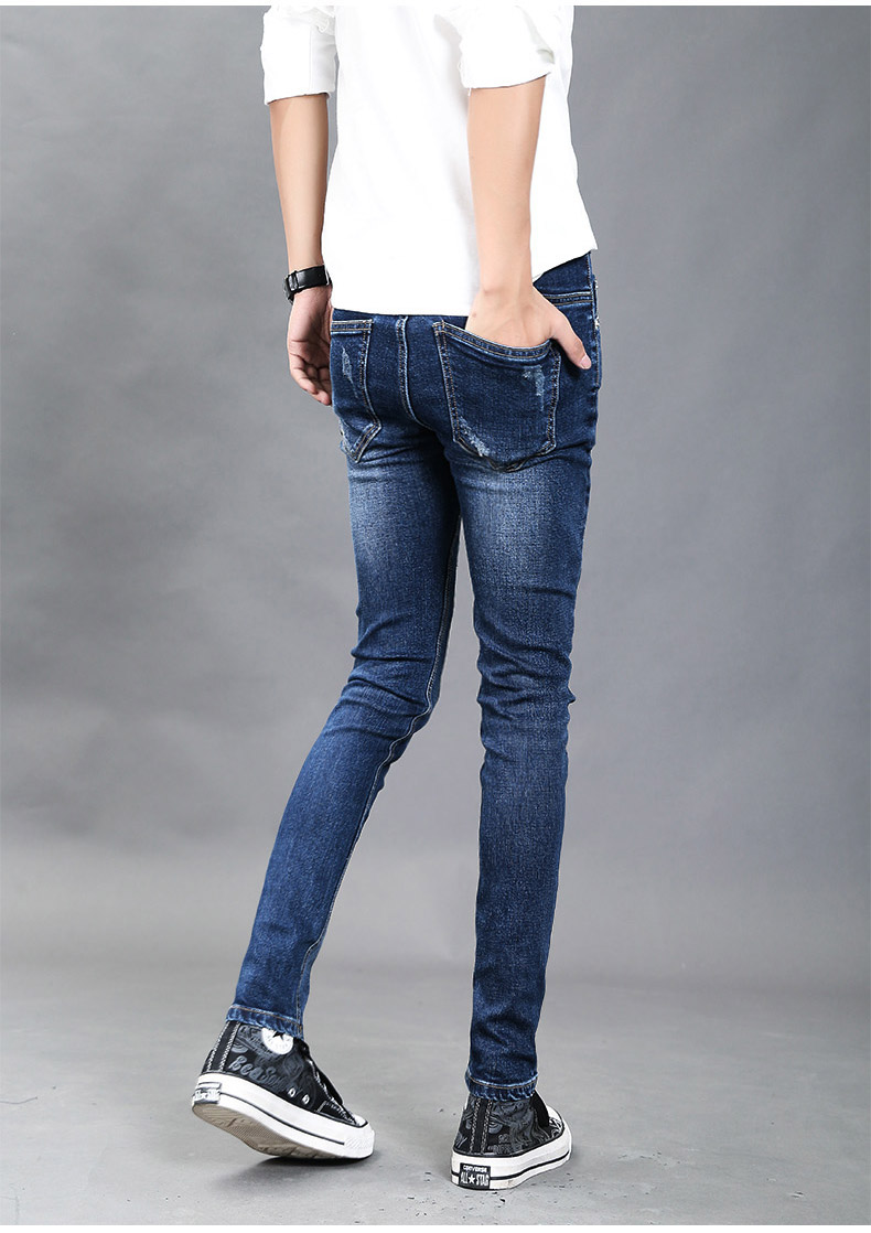 Jeans pour jeunesse pieds Slim GURBAKS en coton pour Quatre saisons - Ref 1485786 Image 21