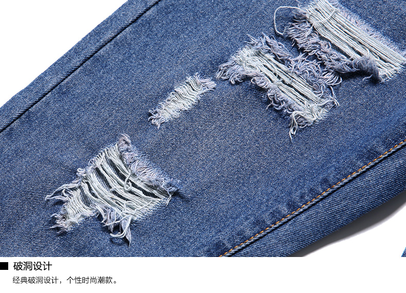 Jeans pour jeunesse pieds Slim GURBAKS en coton pour printemps - Ref 1485864 Image 30