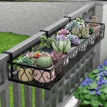 Stairs hanging flowerpot balcony hanging outside hanging basket flowerpot rectangular vegetable vegetable flower plant fleshy flower stand