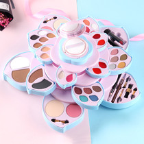 MISS ROSE Rotating plum makeup plate combination set Lipstick powder powder Eye shadow makeup plate Holiday gift