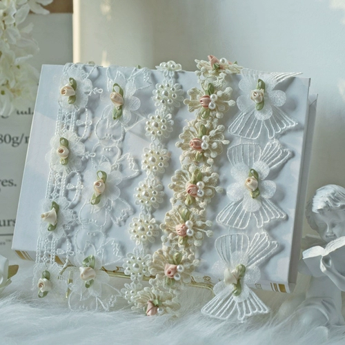 [48 -часовая доставка] Гу Мэй имитировать цветочный кружево цветок