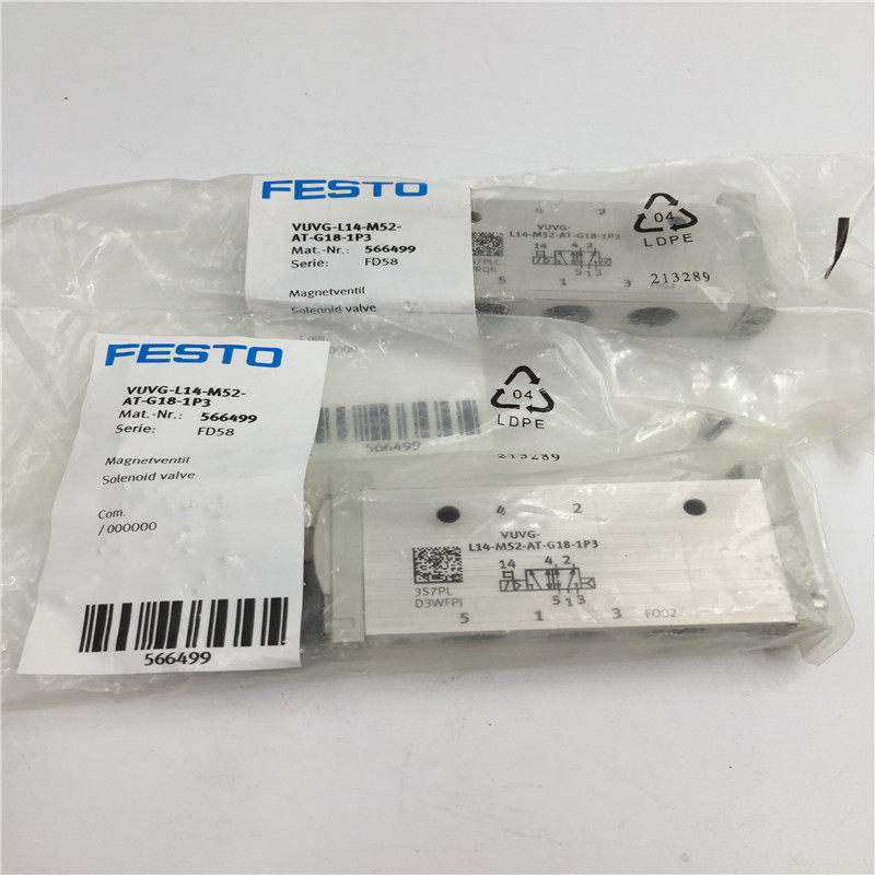 FESTO Ferce solenoid valve VUVG-L14-M52-AT-G18-1P3 566499 spot