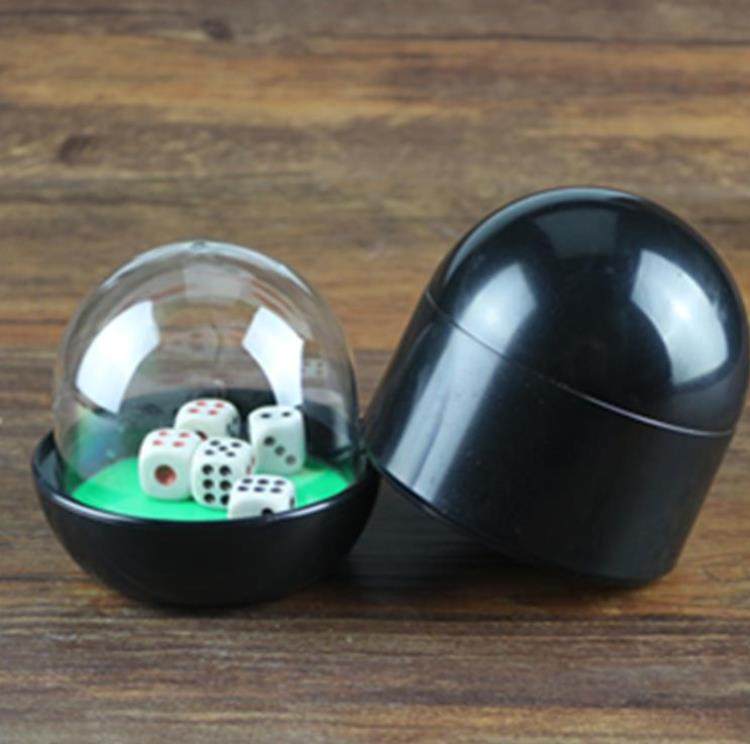 Color cup personality high-grade cute screen cup Screen box in the tube Dice set Color color shake logo transparent cover barbecue