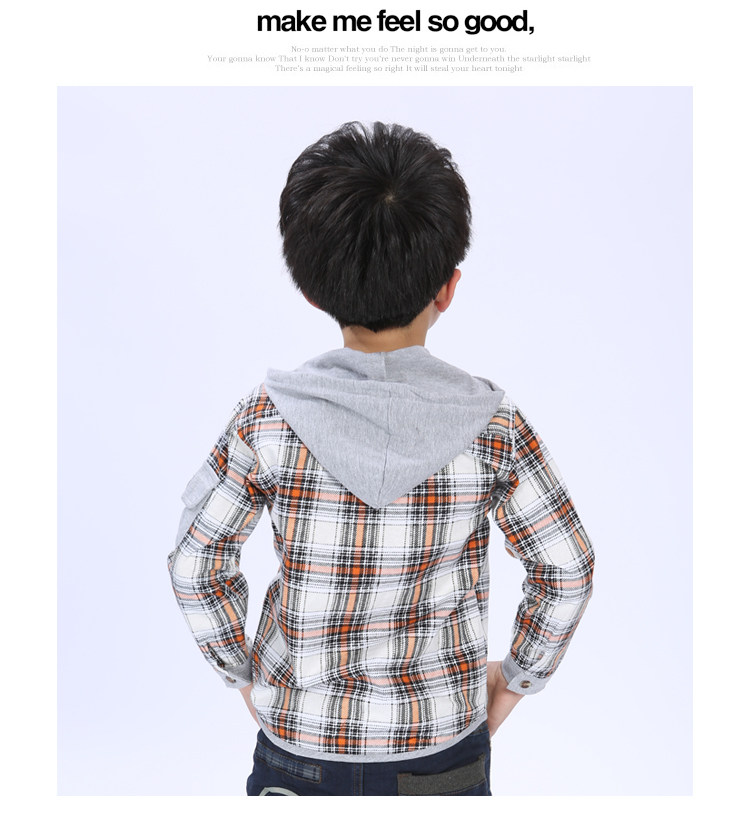 Chemise garcon à manche longue - Ref 2077970 Image 14