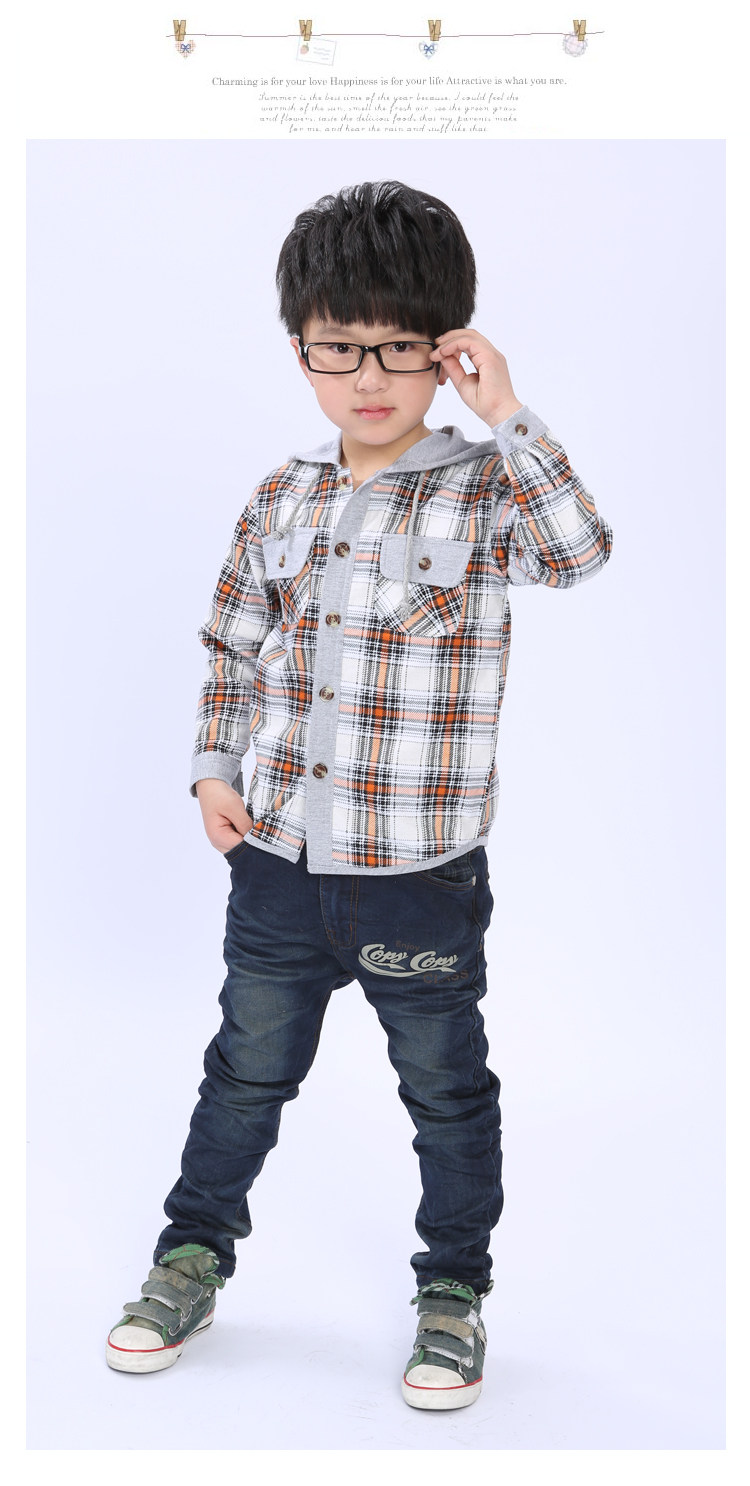 Chemise garcon à manche longue - Ref 2077970 Image 13