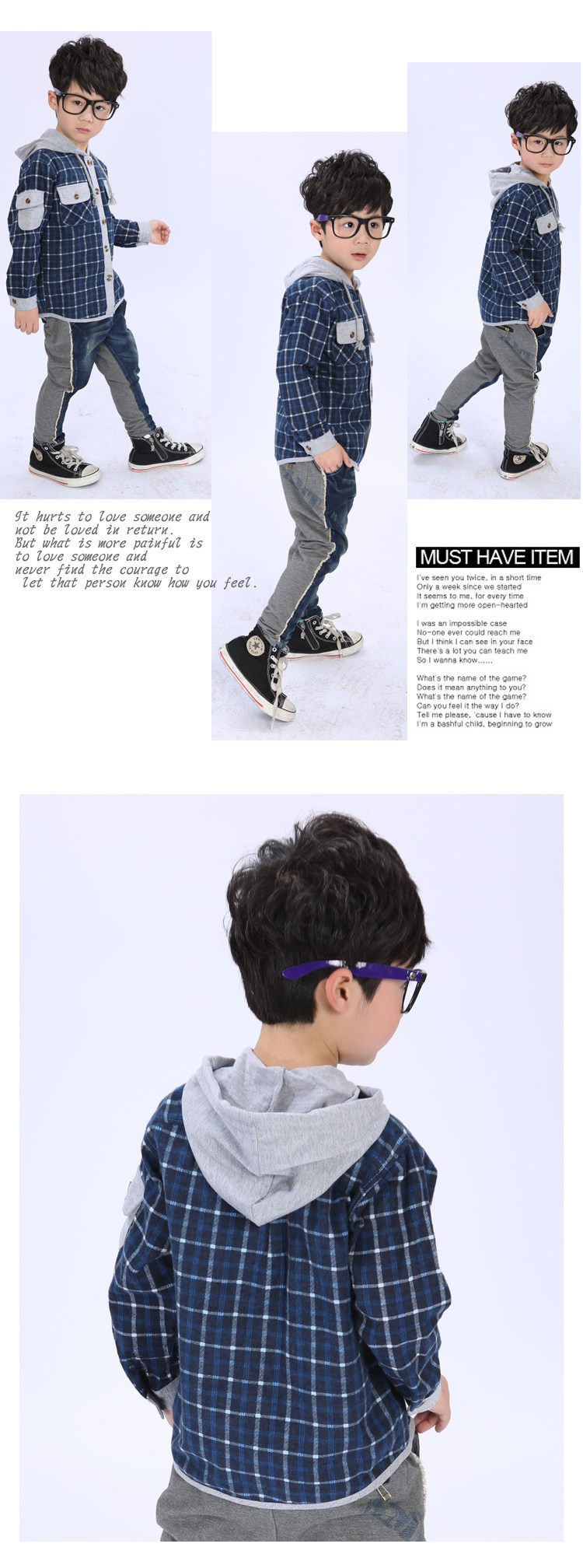 Chemise garcon à manche longue - Ref 2077970 Image 28