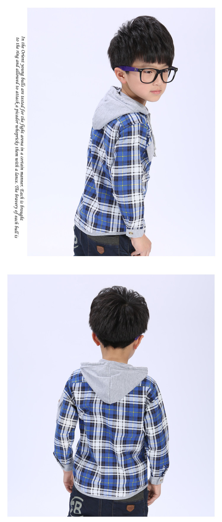 Chemise garcon à manche longue - Ref 2077970 Image 18