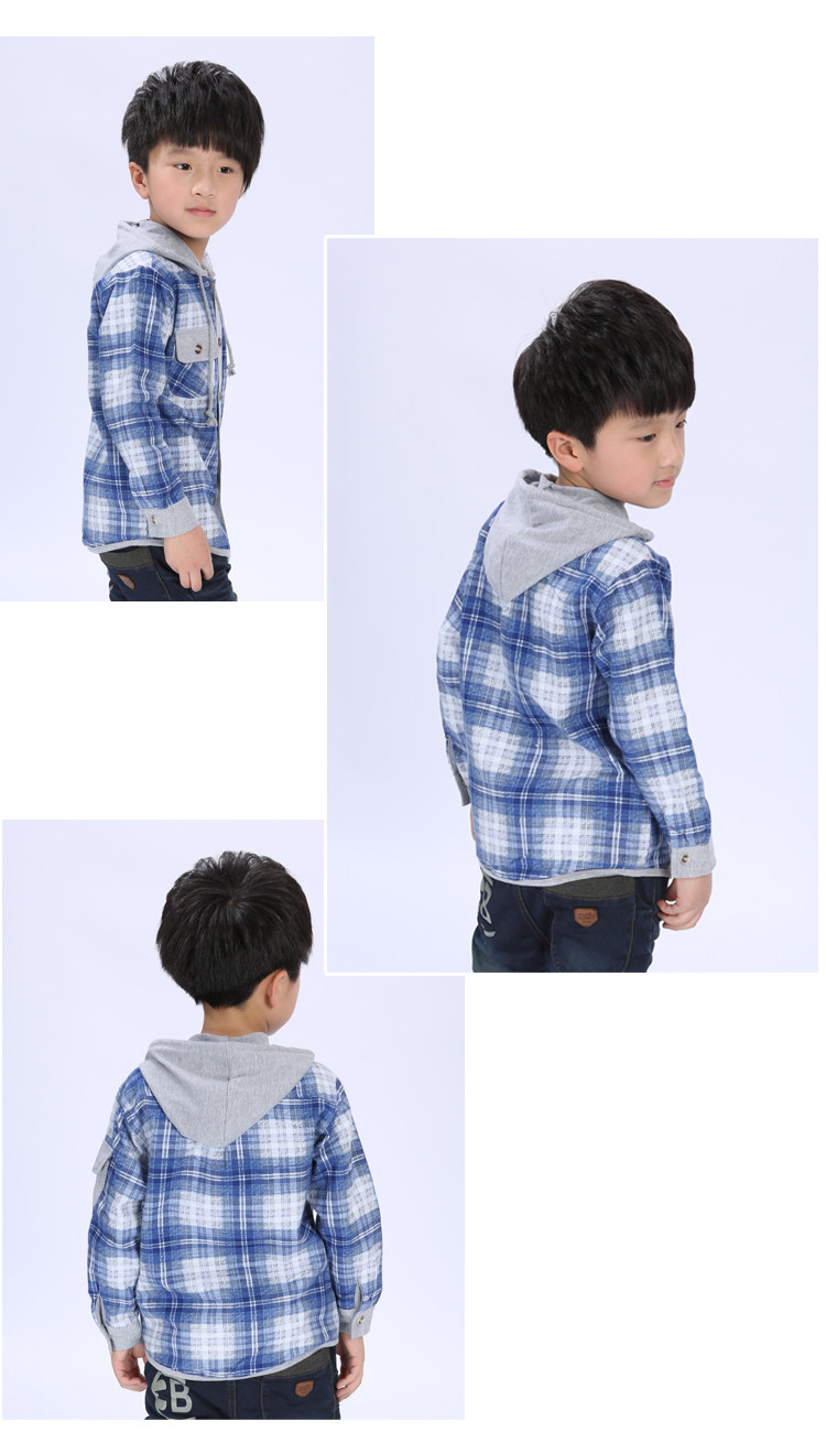 Chemise garcon à manche longue - Ref 2077970 Image 22