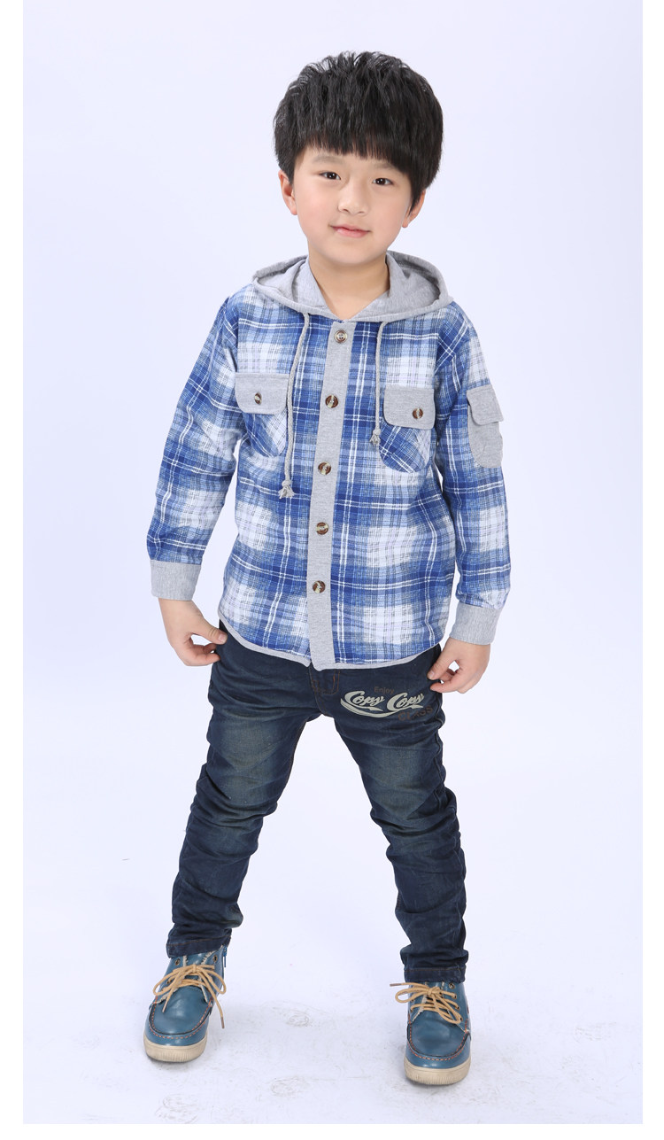 Chemise garcon à manche longue - Ref 2077970 Image 21