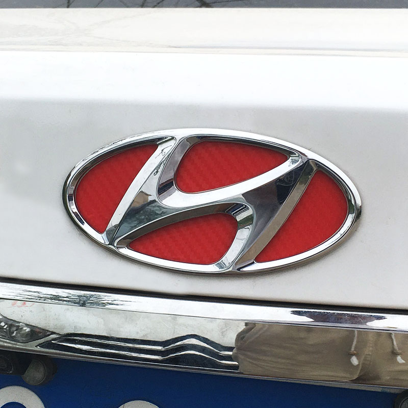 Famous figure car logo carbon fiber sticker modern famous figure steering wheel icon rear standard carbon fiber sticker modified personality car sticker