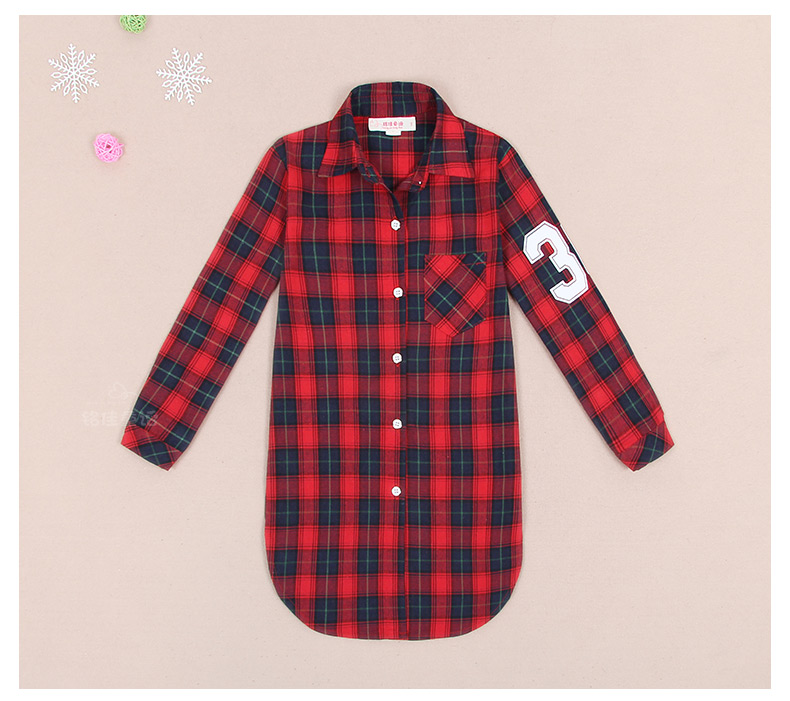 Chemise fille à manche longue - Ref 2084455 Image 83