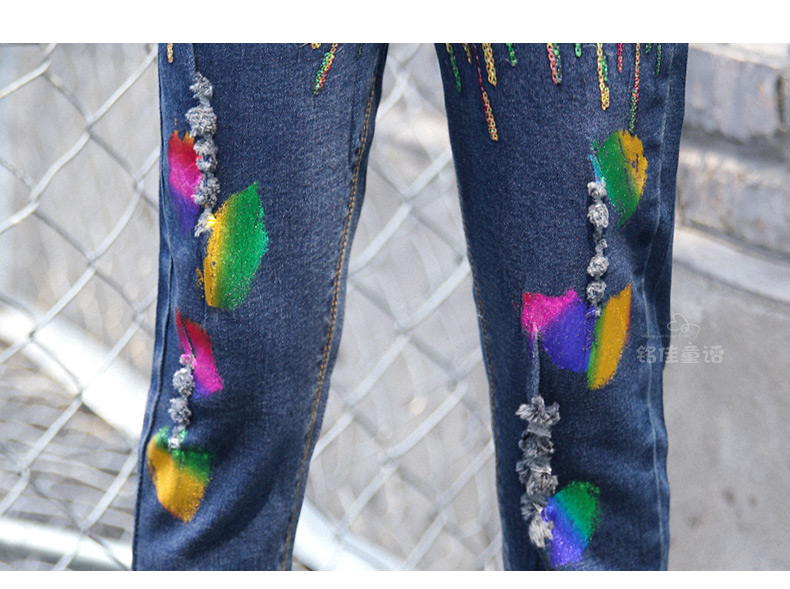 Pantalon fille 6301KZ010 - Ref 2064782 Image 43