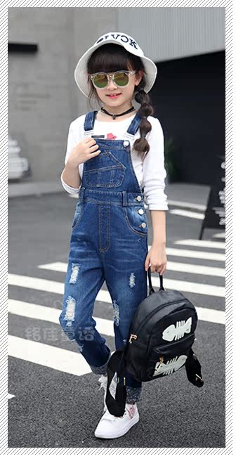 Pantalon fille 6363KZ226 en toile - Ref 2060712 Image 39