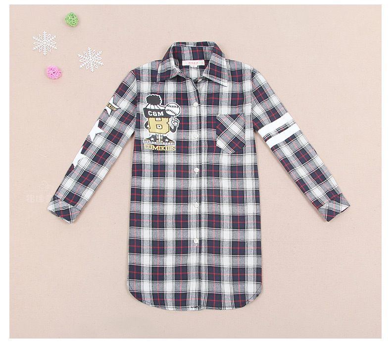 Chemise fille à manche longue - Ref 2084455 Image 81